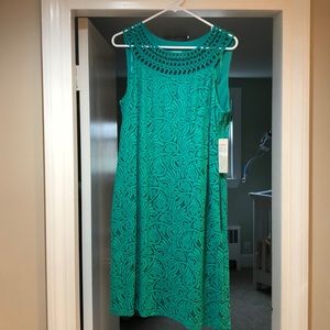 Eliza J Teal Dress- NWT